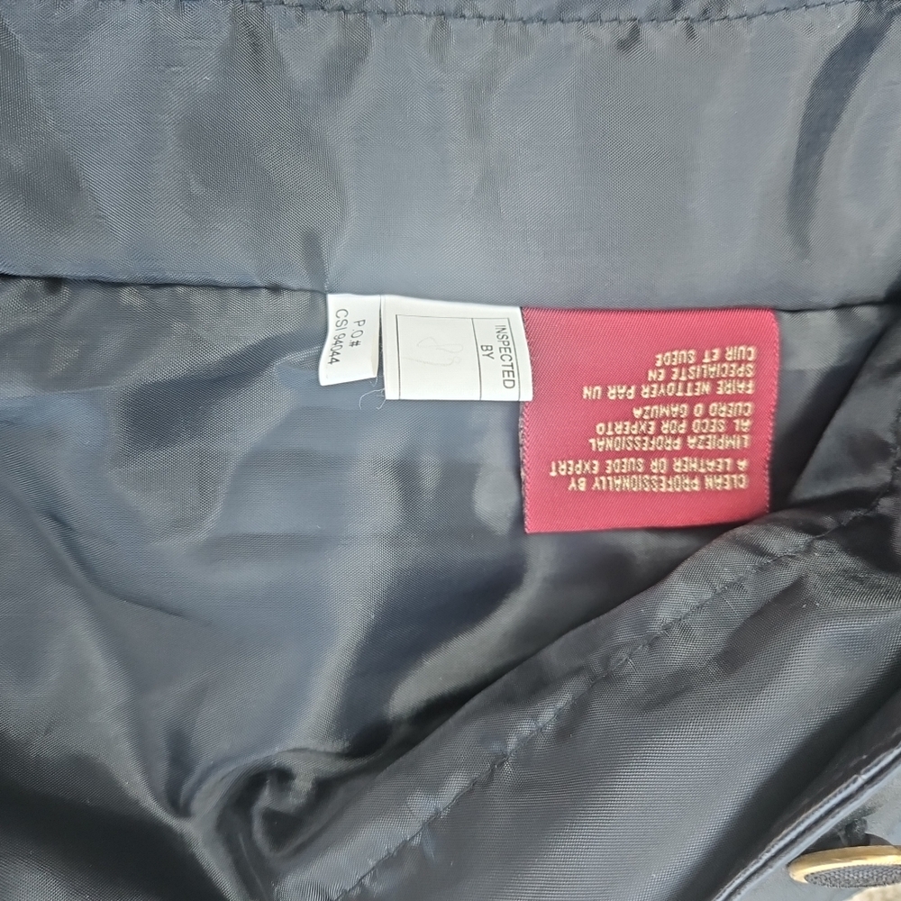 G III Women's Black Leather Jacket - Picture 13 of 16